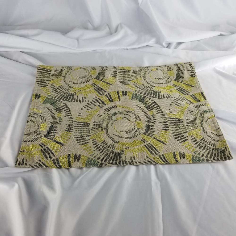 PLACEMATS SET OF 6 green color - Picture 1 of 4
